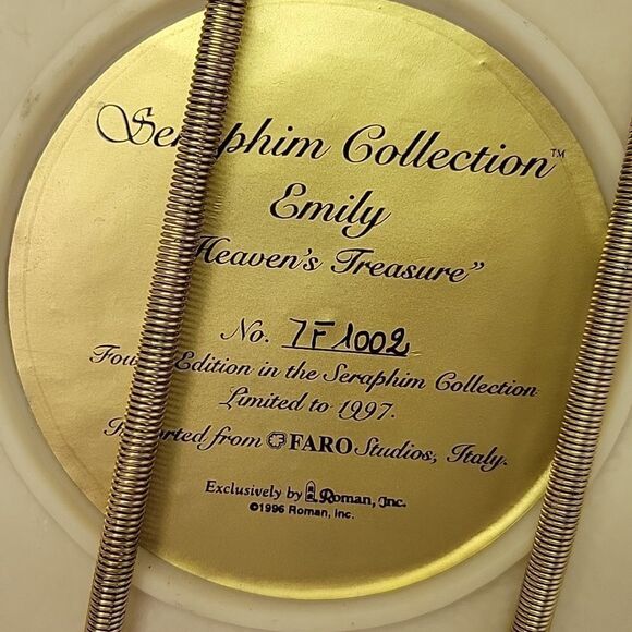 Seraphim Collection Emily "Heaven's Treasure" Fourth Edition plus ornament - Picture 4 of 8
